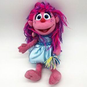 Vintage Gund 2012 Sesame‎ Street Abby Cadabby 13" Plush Fairy Doll No. 075787